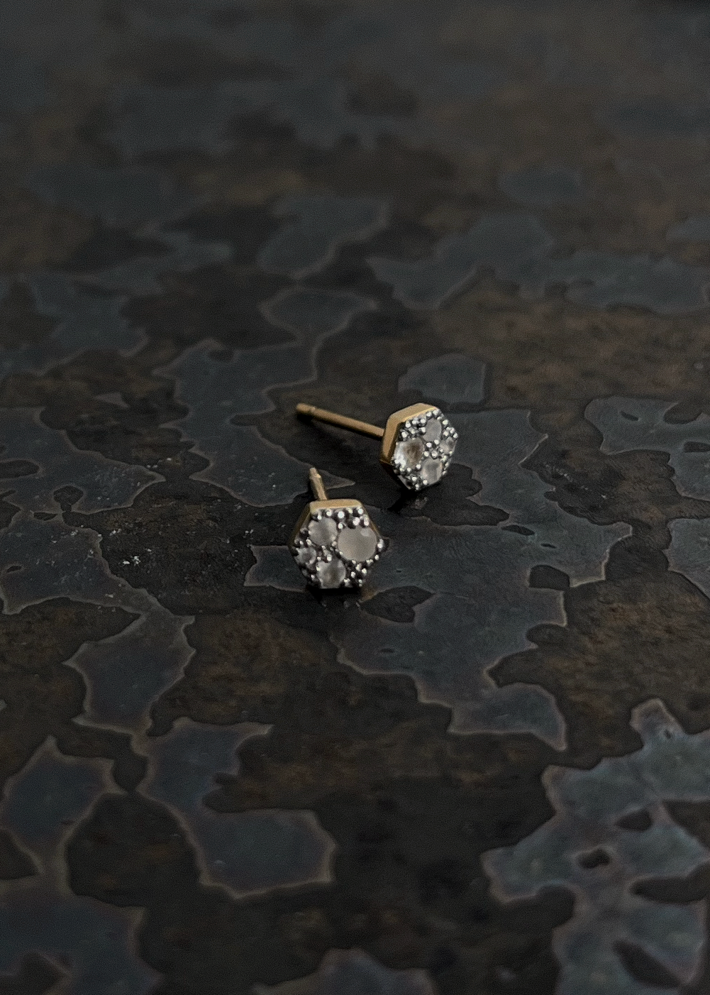 UNICA PIERCE -Moon Stone-(10K)